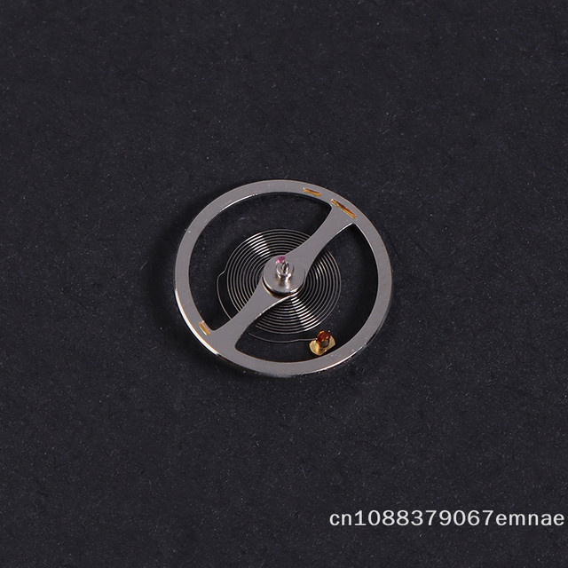 ZYAS NH35/36 Balancierrad, weiß, mit Spiralfeder, Uhrenwerk-Zubehör - Bild 1
