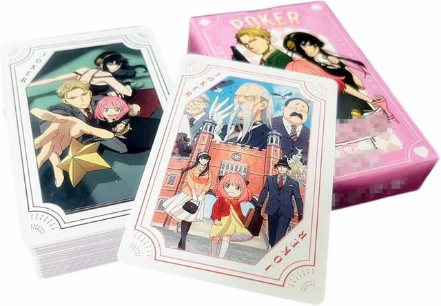 Potdemiel Spy X Family Spielkarten, Kartenspiel, bunt - Bild 1