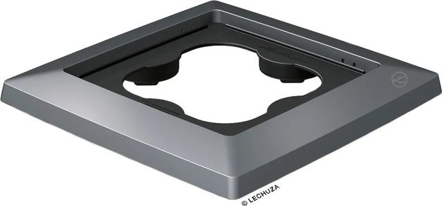 Lechuza Rolluntersetzer Cubico Anthrazit Metallic B/T: 32 x 32 cm - Bild 1