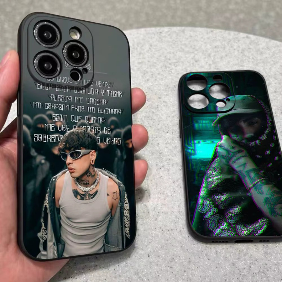 C.R.O Crocraxker Rapper Handyhülle für iPhone 11 bis 17 Pro Max Plus, Schwarz - Bild 3