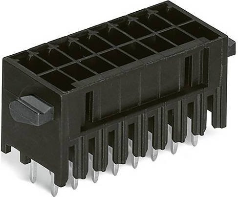 WAGO Federleiste 713-1470/037-000 in Schwarz, 25 Stück - Bild 1