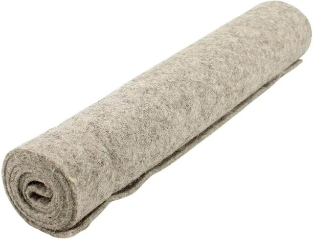 Galaflor Winterschutzmatte aus Schafwolle in Grau, B: 50 cm, T: 150 cm - Bild 1