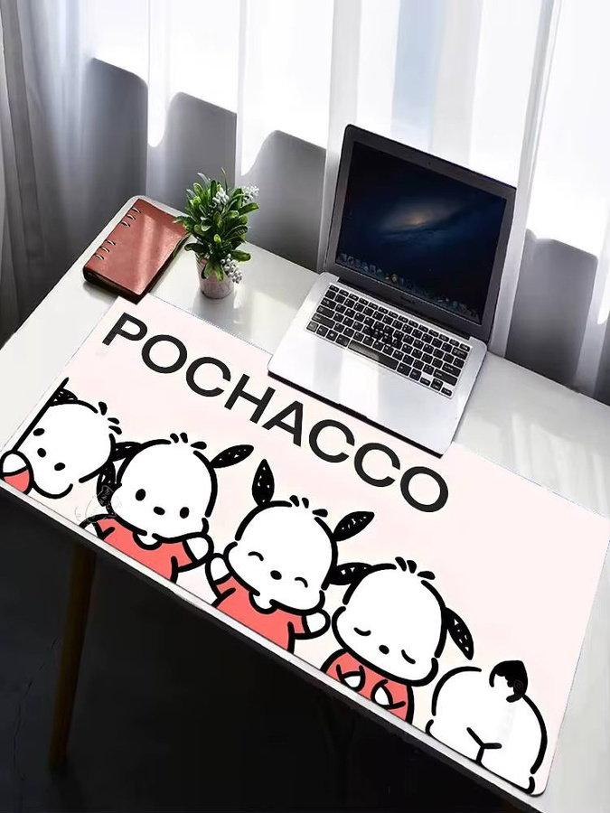 P-Pochacco Sakura Gaming Mauspad in Weiß für Gamer und Büro - Bild 7