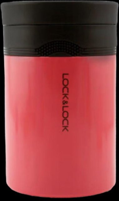 Lock&Lock LHC8024 Isolierbehälter für Lebensmittel aus Edelstahl in Rot - Bild 1