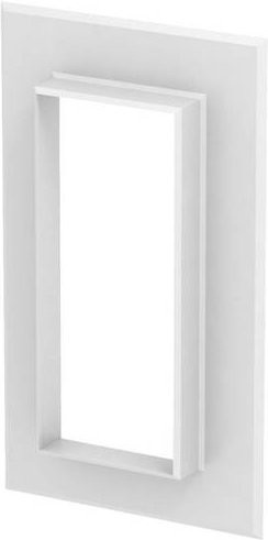 OBO Bettermann Montagezubehör Reinweiß B: 23,8 cm, T: 13,8 cm - Bild 1