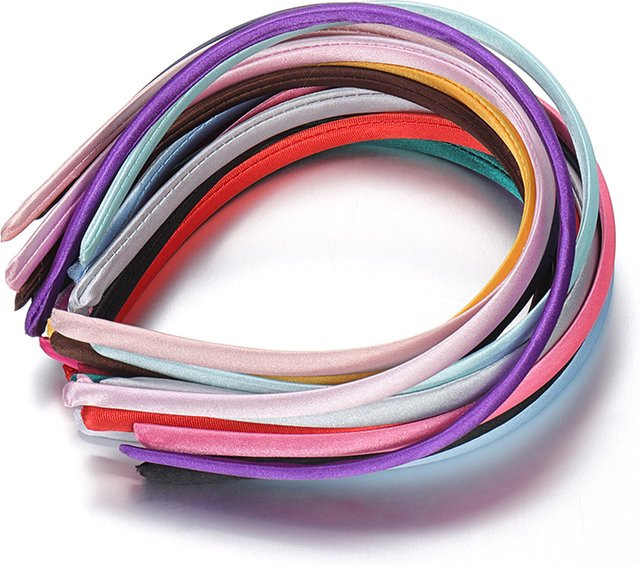 Stirnband Satin, bunt, Damen - Bild 1