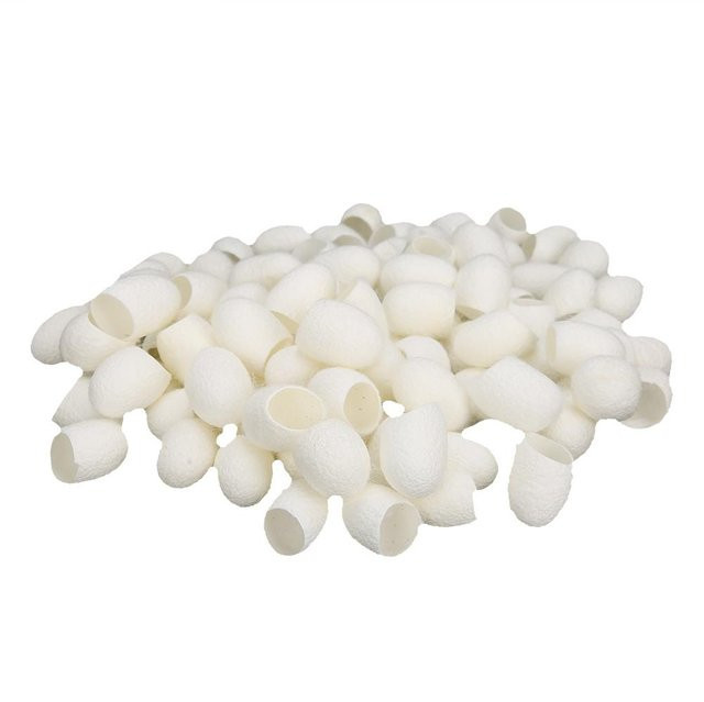 CosyHome Seidenkokons Gesichtspeeling, 100 Stück, beige, Unisex - Bild 1