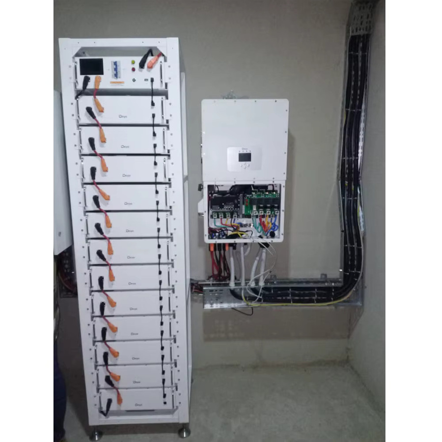 Deye LiFePO4-Batterie BOS-G Lithium-Batteriemodul 51,2 V 100 Ah in Weiß - Bild 4