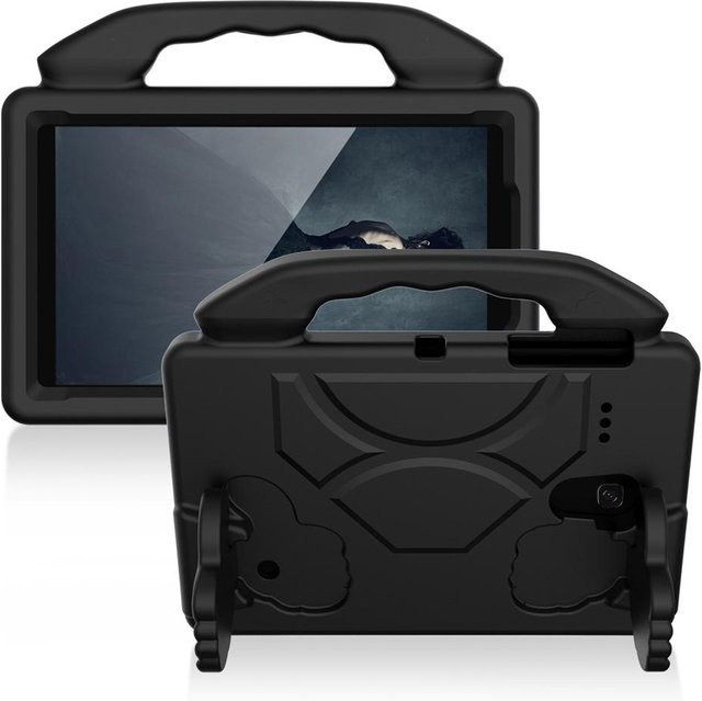 Schutzhülle für Samsung Galaxy Tab 4 8.0 T330 T331 und Tab A 8.0 T380 T385 T387 E 8 T375 T377 mit Kinder-Ständer aus EVA, Schwarz - Bild 1