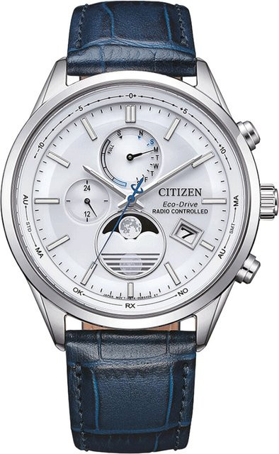 Citizen Herrenuhr, Chronograph, Solar, Edelstahl, 42 mm, 10 ATM - Bild 1