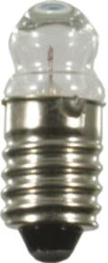 Scharnberger Hasenbein Zwerglampe Glühlampe E10 transparent 2,4V 0,3A B: 11,5 mm, H: 24 mm - Bild 1