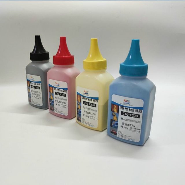 Cigo COLOR Nachfülltonerpulver für Xerox Phaser 7100, Phaser 7100n, DocuPrint C3350 und Epson AcuLaser C9300, Mehrfarbig - Bild 1