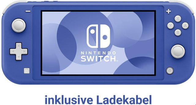 Nintendo Switch Lite Konsole Animal Crossing New Horizons Edition in Blau - Bild 2