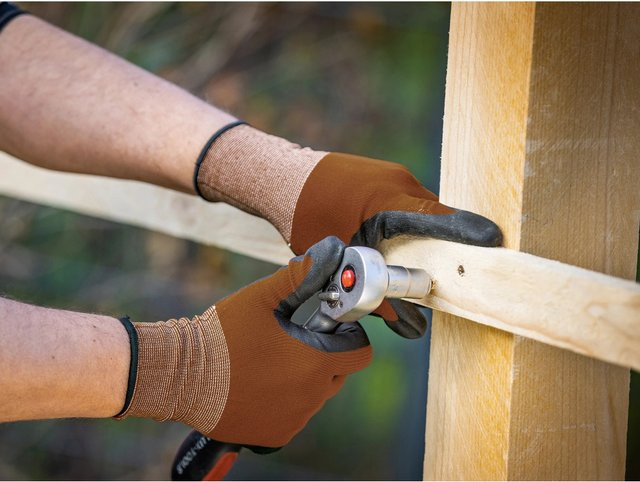 LUX-TOOLS Multi Handschuh Größe 10 in Braun - Bild 1