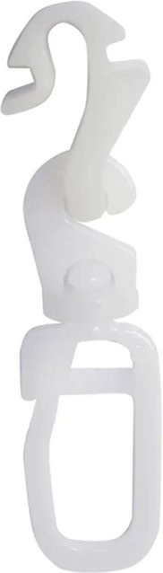 Gardinia Klickgleiter Klick In-Out Weiß 20er Pack - Bild 1