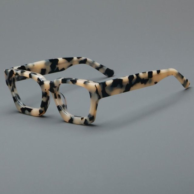 Bai Fen Bai Electronic 3C Korrektionsbrille, Acetat, quadratisch, grau, transparent, Damen - Bild 1