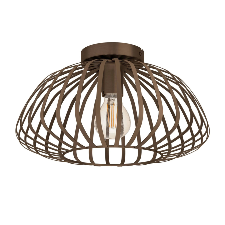 Eglo Deckenleuchte Espinal 1-flammig in Bronze-gebürstet aus Metall für Wohnzimmer, Küche oder Schlafzimmer - Bild 2