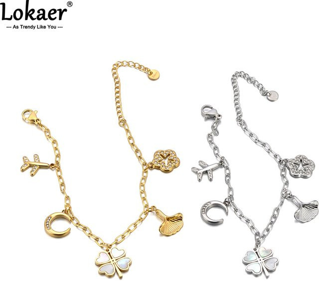 Lokaer Armband, Edelstahl, Zirkonia, Damen - Bild 1