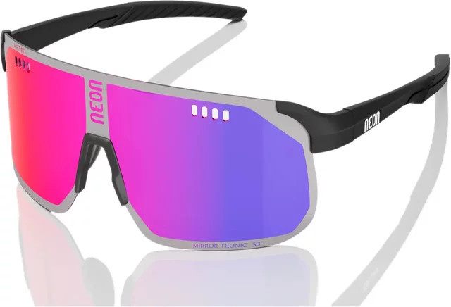 Neon Air Pro 2.0 Sonnenbrille, Unisex, Vollrand, Black, Plastic, Wrap - Bild 1