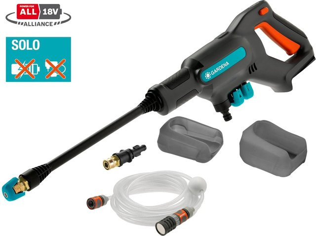 Gardena AquaClean 24/18V P4A Akku-Mitteldruckreiniger Solo Schwarz-Bunt B/T/H: 78 x 8,2 x 20 cm - Bild 2