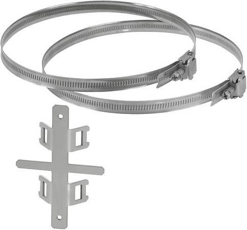 Hensel Mastbefestigung KV MB 3 Montage-Set in Silber - Bild 1