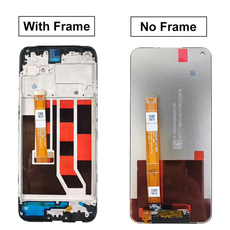 LCD Display Touchscreen Ersatz für Oppo A53 4G CPH2127 CPH2131 und Oppo A53S 4G CPH2139 CPH2135, 6.5 Zoll, Schwarz - Bild 3