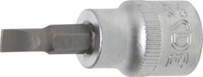 BGS Bit-Einsatz Schlitz 5,5 mit 10 mm (3/8") Innenvierkant in Silber - Bild 1