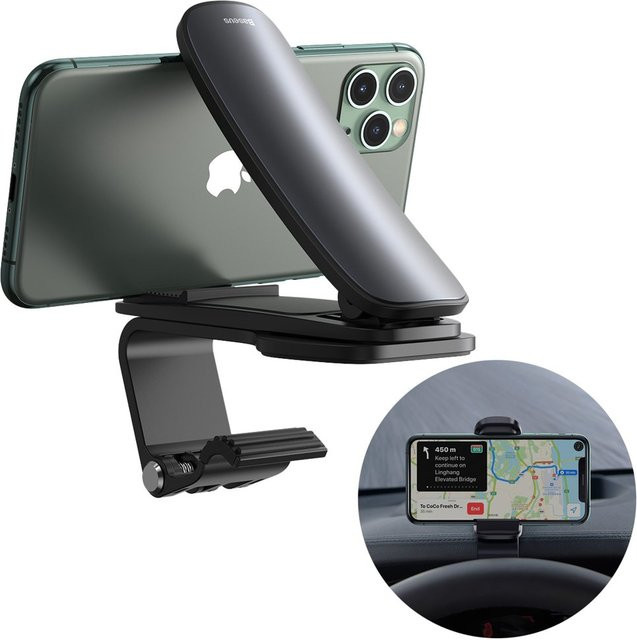 Baseus Big Mouth Pro KFZ-Halterung für das Dashboard in Schwarz - Bild 1