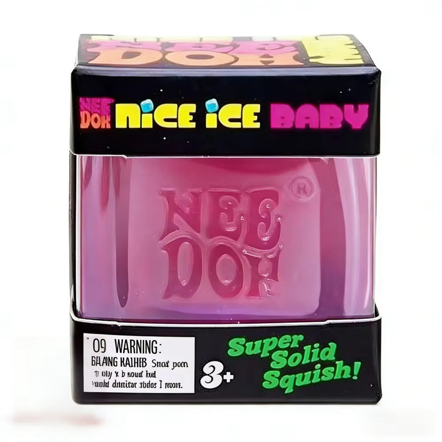 NeeDOH Modell Weiches Squishy-Spielzeug, Würfel, blue - Bild 3