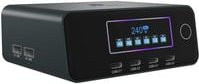 Icy Box Diamond Charge 2401 GaN-Ladegerät mit LCD-TFT Display in Schwarz (IB-PS2401) - Bild 1