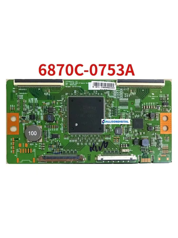 LG V18 UHD Tcon TV Board 6870C-0753A für 4K Fernseher 43/49/55/65 Zoll - Bild 1