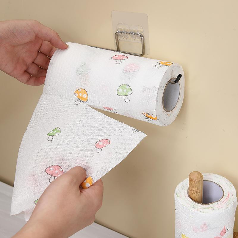 JUDING Küchenpapierrollen aus Lebensmittelqualität, weiß, 400 Stück, super saugfähig für Wasser und Öl, wiederverwendbar und waschbar - Bild 2