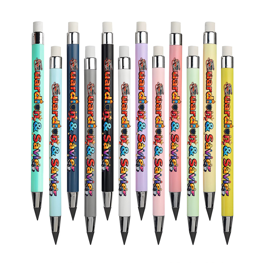Life Guardian Ewiger Bleistift Life Guardian Serie in Schwarz und Multicolour für Skizzen und Zeichnungen ohne Anspitzen - Bild 2