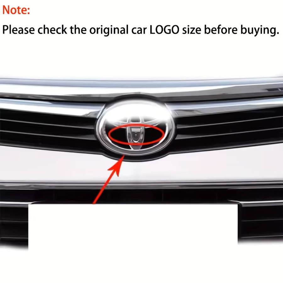 QueenDer Auto-Frontkamera für Toyota mit eingebettetem Logo in Schwarz, 480P HD-Auflösung und festem Objektiv zur Einparkhilfe - Bild 5