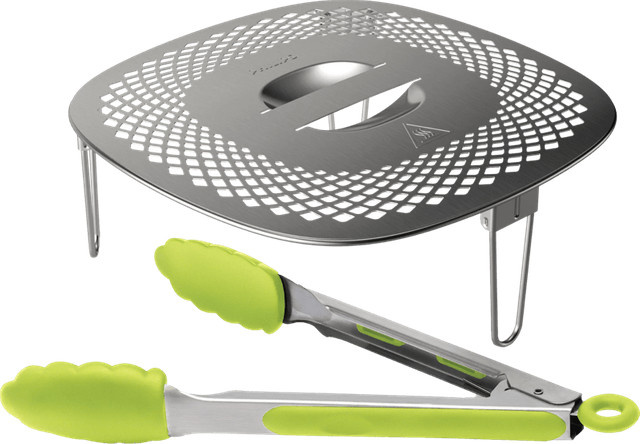 Philips Airfryer HD9954/01 Snackkit aus Edelstahl in Silber - Bild 1