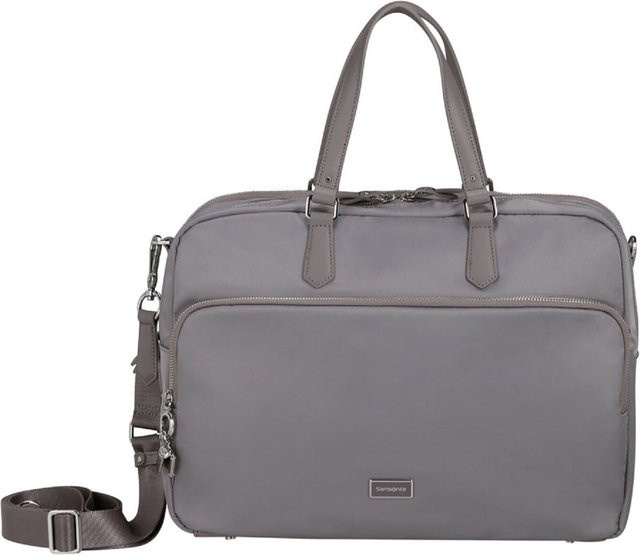 Samsonite Karissa Biz 2.0 Aktentasche für 15.6 Zoll in Lilac Grey mit USB-C Anschluss - Bild 1