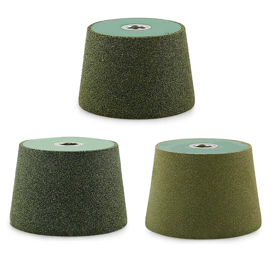 Vibratite Siliziumkarbid-Schleifscheiben für M10 Winkelschleifer, Farbe: Grün, Durchmesser: 100 mm - Bild 2
