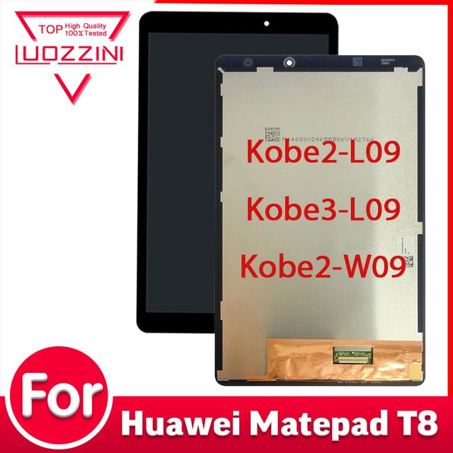 LCD Display Touchscreen Digitizer Montage für Huawei MatePad T8 KOB2-W09 KOB2-L09 BZD-AL00 in Schwarz - Bild 1