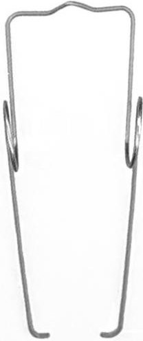 Finder Haltebügel 094.81-10 Silber aus Kunststoff - Bild 1