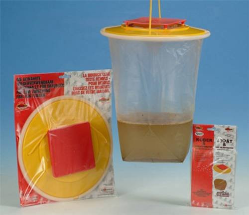 Redtop XL Fliegenfalle mit Lockstoff in Gelb, 8 l - Bild 1