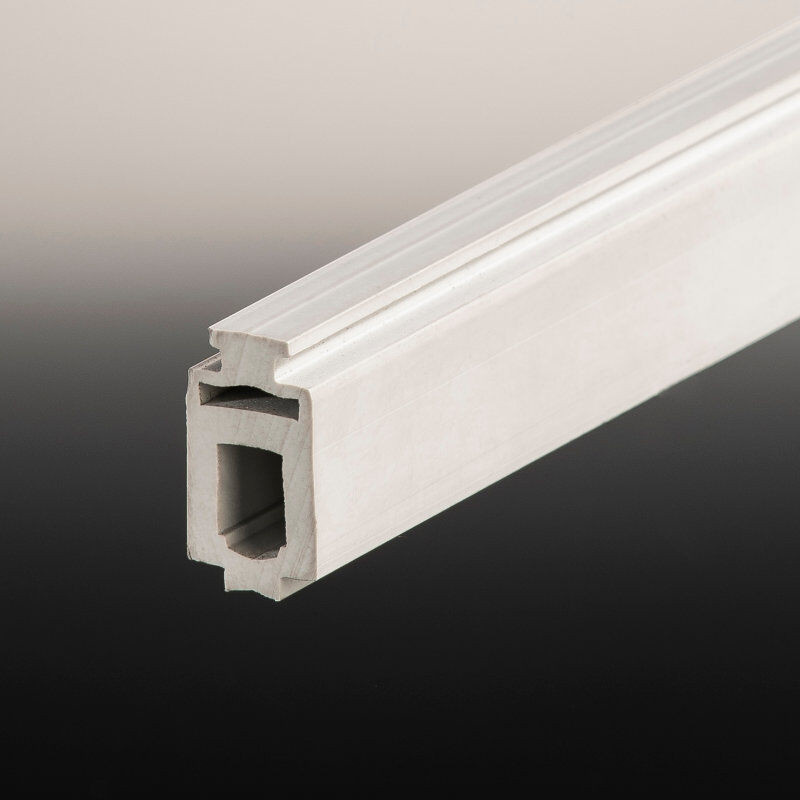 T&J PVC Randdistanzleiste für 8-10 mm Stegplatten in Grau oder Weiß - Bild 1