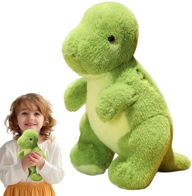 Binchi Keji Travel Dinosaurier Stofftier Plüschtier, Grün, ab 3 Jahre - Bild 1