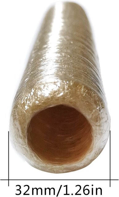 SAFEBET Zellulose-Wursthülle transparent, Durchmesser: 3,2 cm, 13 m Länge - Bild 1