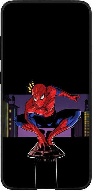 Handyhülle Marvel Comics Spider Man für Samsung Galaxy S24 S23 iPhone 15 14 Xiaomi Redmi Note 13 12 11 8 10 9 Pro Max X XR OPPO Huawei von MINISO in Natur - Bild 1