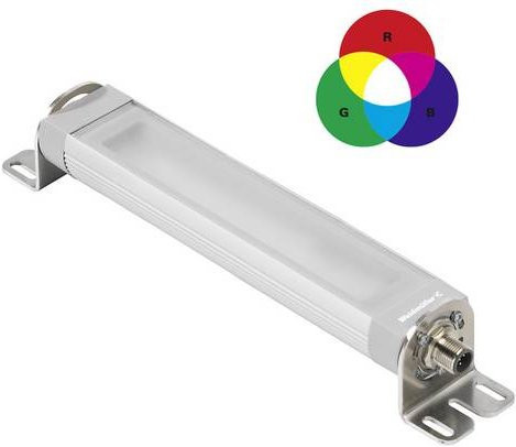 Weidmüller LED-Modul WIL-LRGBW-RHPS-XXXX-X190SX-M12X-X0 in Aluminium, 10.2W, 100°, RGBW, B: 40 mm, L: 190 mm - Bild 1