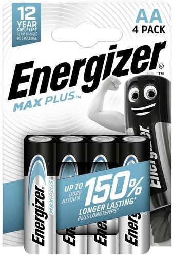 Energizer Max Plus Alkaline AA Mignon Batterien 4 Stück - Bild 1