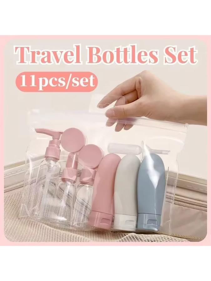 Amagi 11-in-1 Reiseflaschen-Set für Kosmetik und Hautpflege - Bild 4