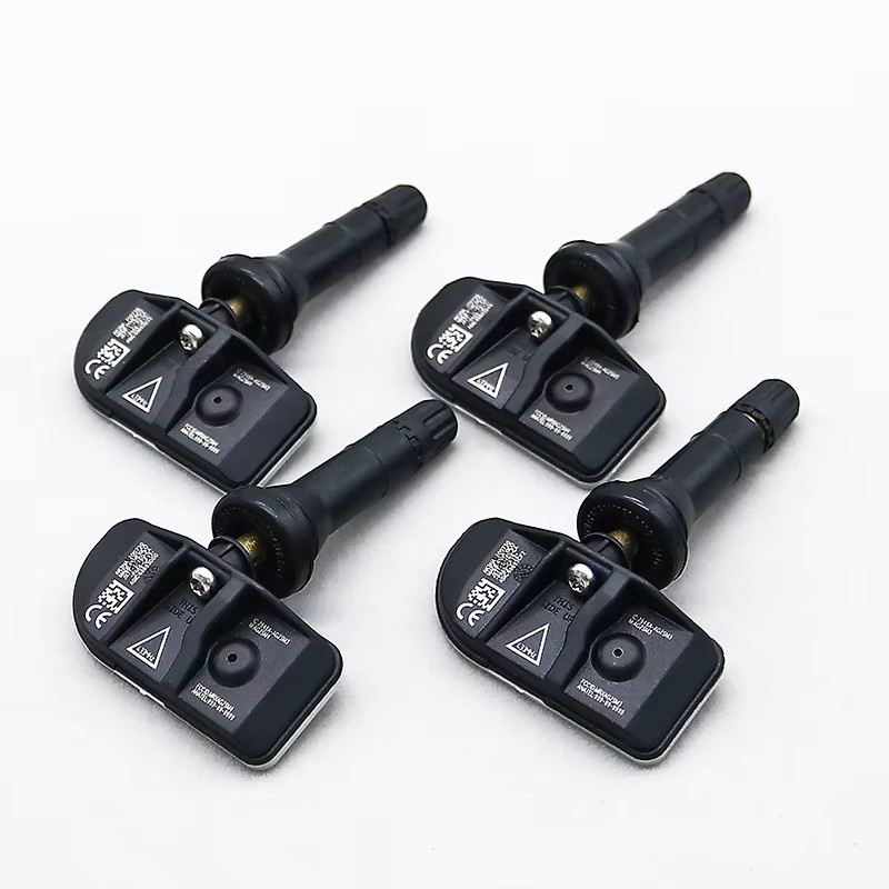 GANGLE 4er-Set TPMS Reifendrucksensoren 433 MHz Ersatz für Ford Explorer Focus IV Kuga Puma S-Max Transit in Schwarz - Bild 2