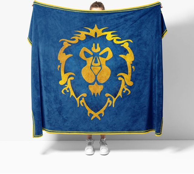 Alliance Flanelldecke als dekorative Überwurfdecke für Sofa und Bett - Bild 1