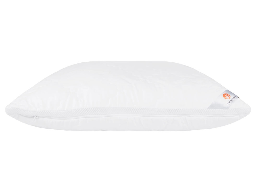 LIVARNO HOME Kopfkissen mit Polygiene® in Weiß, B/B: 80 x 80 cm - Bild 2